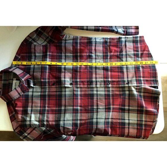 GOODIELLOW- MEN CHECKED 97% COTTON SHIRT SIZE MEDIUM - Picture 6 of 6